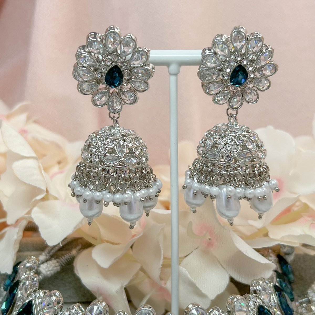 Lucie Bespoke Bridal Double necklace set - SOKORA JEWELSLucie Bespoke Bridal Double necklace set