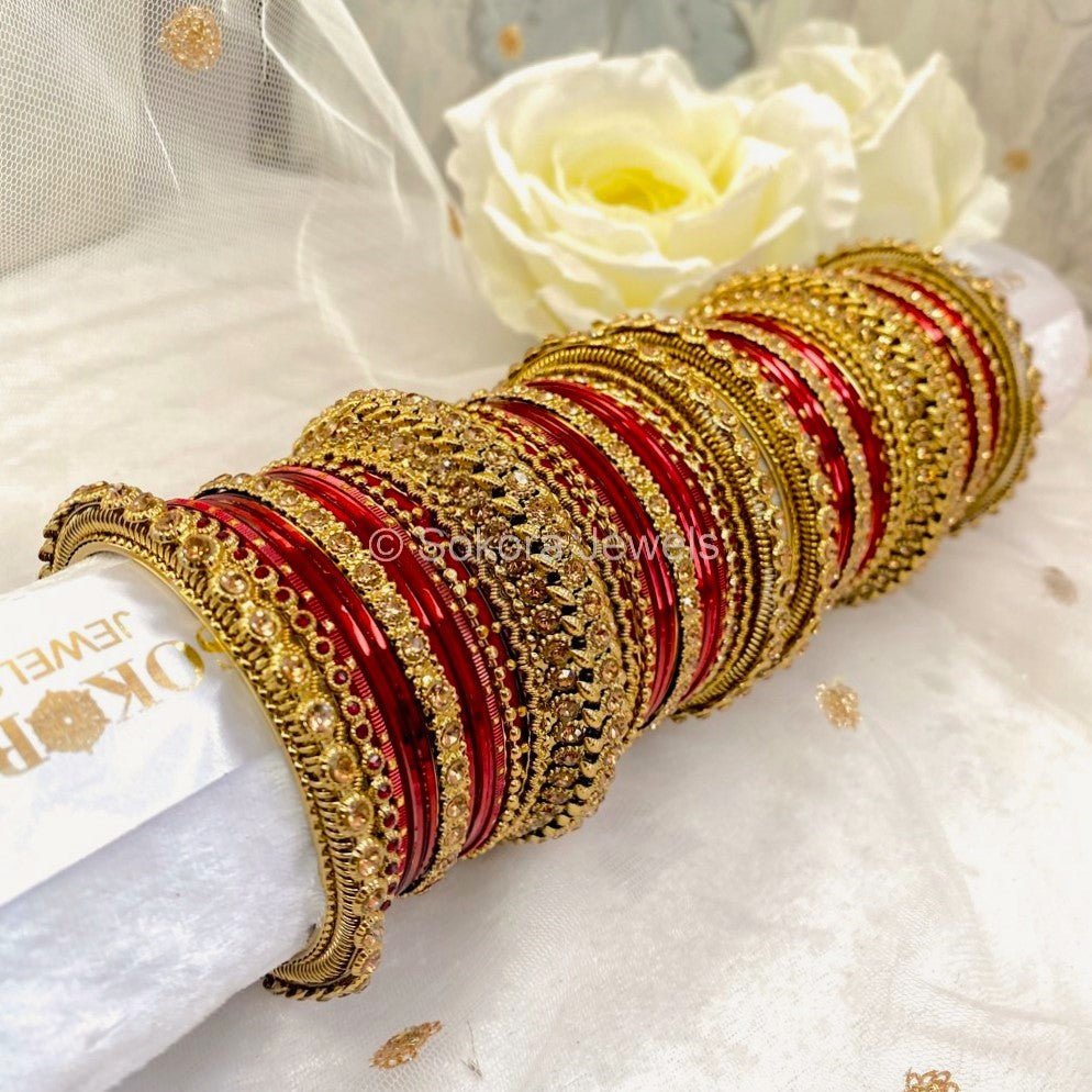 Latest bridal hot sale bangles design