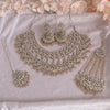 Mahira Silver Bridal set - Pastels - SOKORA JEWELSMahira Silver Bridal set - Pastelscustom