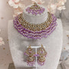 Maniba Necklace set - Light Purple - SOKORA JEWELSManiba Necklace set - Light Purple