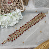 Maroon Hair Plait Accessory - SOKORA JEWELSMaroon Hair Plait Accessory