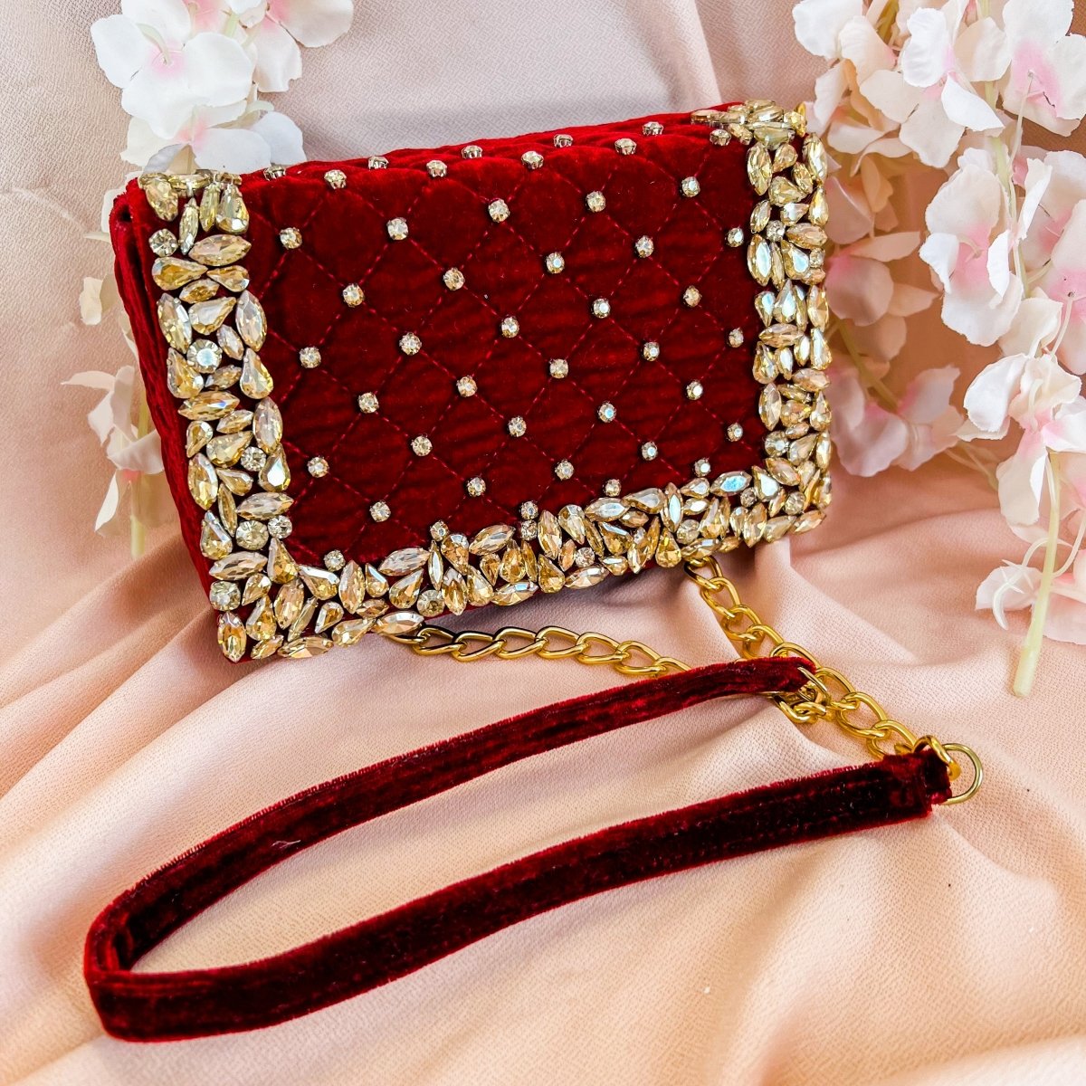 Glitter, Shiny, Luxury, Glamorous, Elegant, Exquisite Elegant Velvet Clutch  Evening Bag For Women Formal Wedding Party Clutch Purse For Girls, Women,  College Students, Rookies & White-collar Workers For Party, Prom, Wedding |