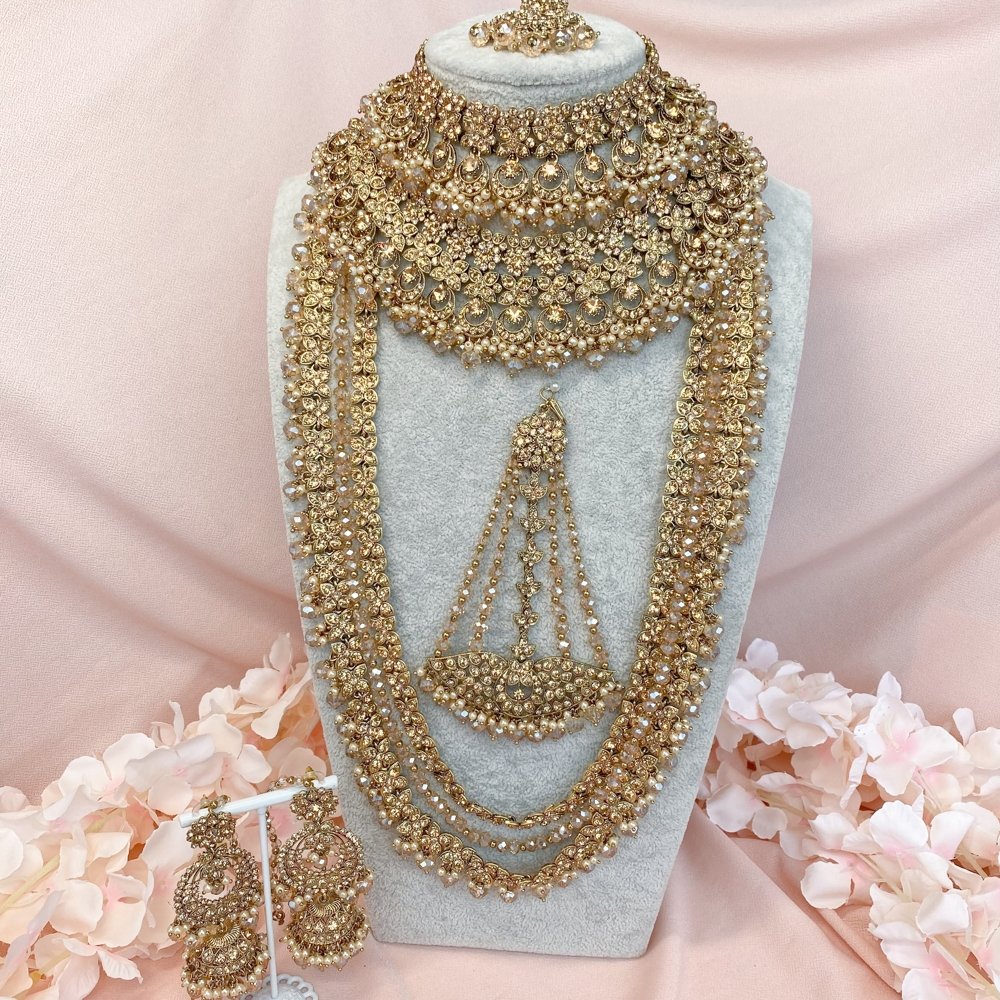 NA Clear Rhinestone Bridal Jewelry Sets for Women India | Ubuy