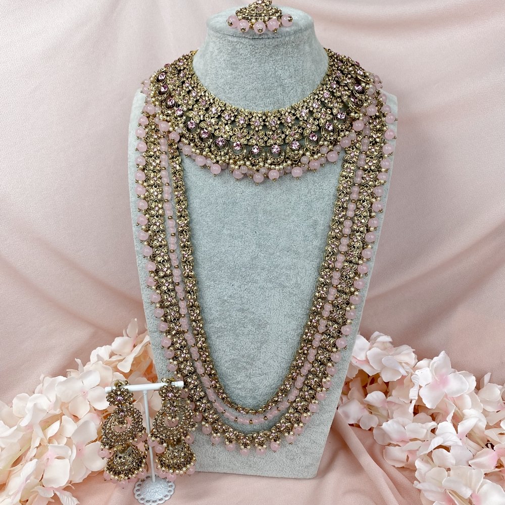 Long deals necklace bridal