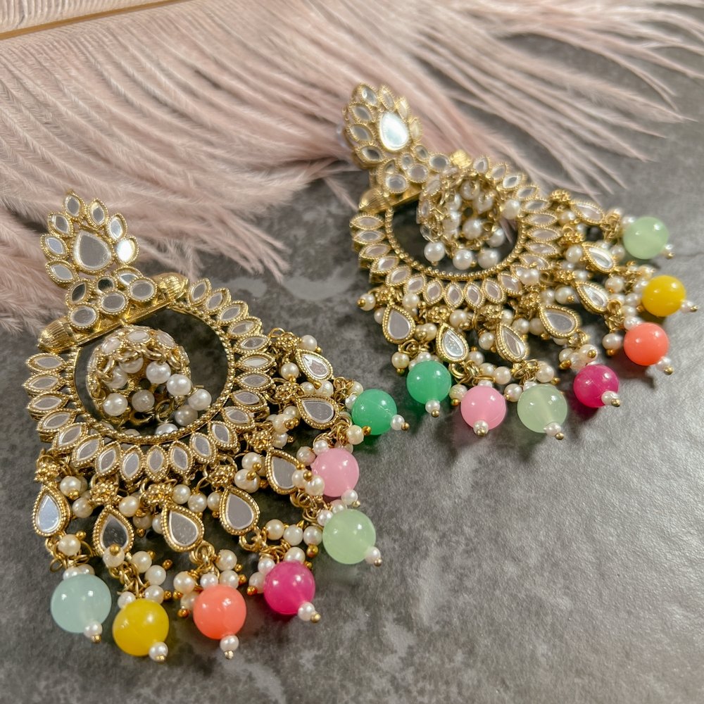 Chandbali Earring - Indian Earrings - Temple Earrings - Jhumki Earring –  Avya Collections