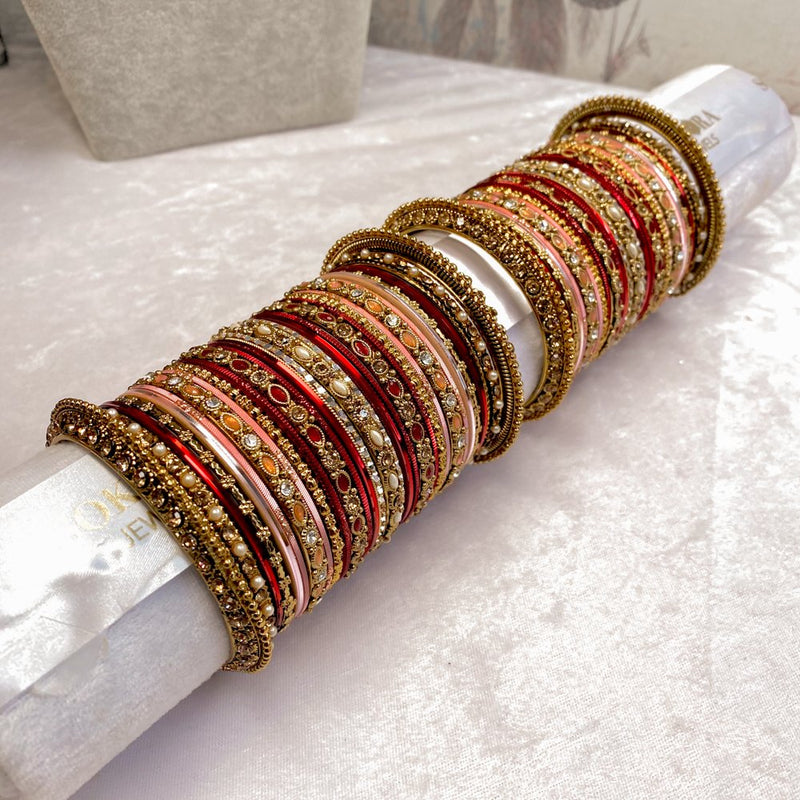 Moroccan Spice Bangle Stack - SOKORA JEWELSMoroccan Spice Bangle StackBANGLES