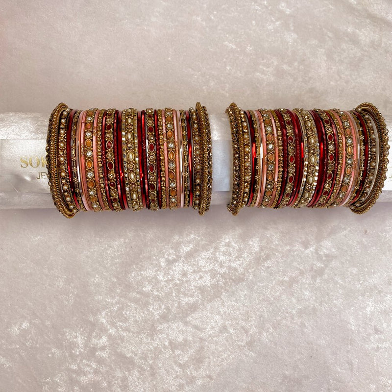 Moroccan Spice Bangle Stack - SOKORA JEWELSMoroccan Spice Bangle StackBANGLES