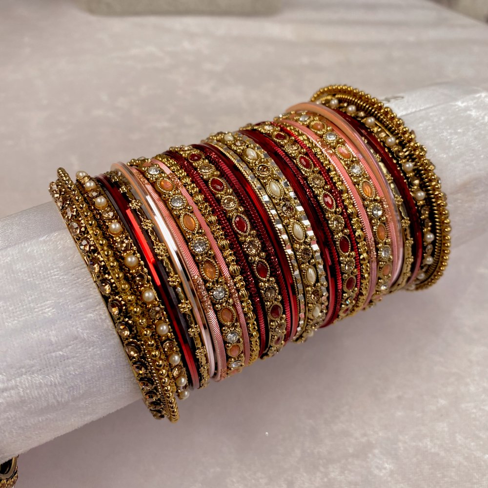 Moroccan Spice Bangle Stack - SOKORA JEWELSMoroccan Spice Bangle StackBANGLES