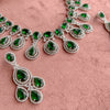 Nalini Diamante Set - Emerald - SOKORA JEWELSNalini Diamante Set - EmeraldNECKLACE SETS