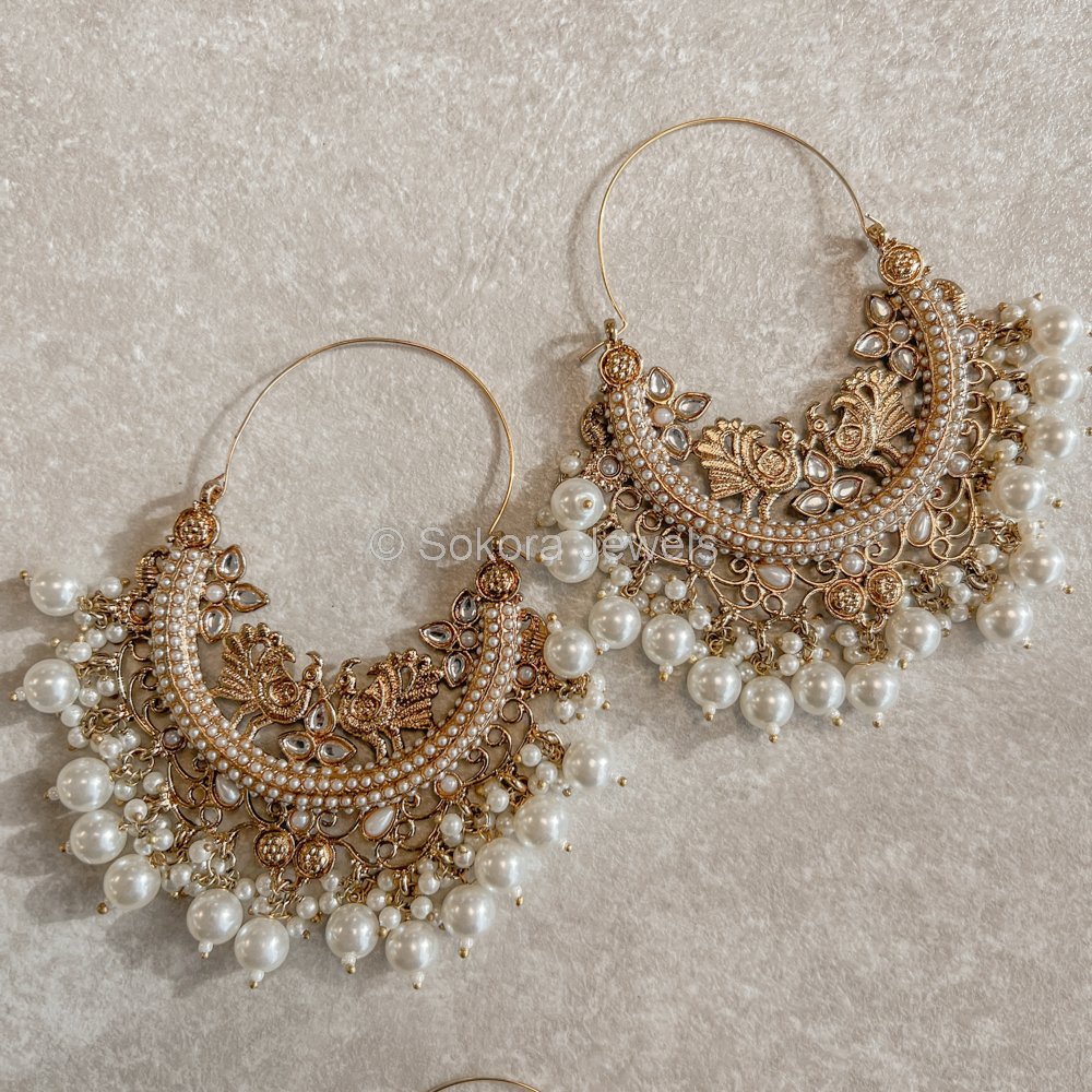 Oversized Bali Earrings - SOKORA JEWELSOversized Bali Earrings