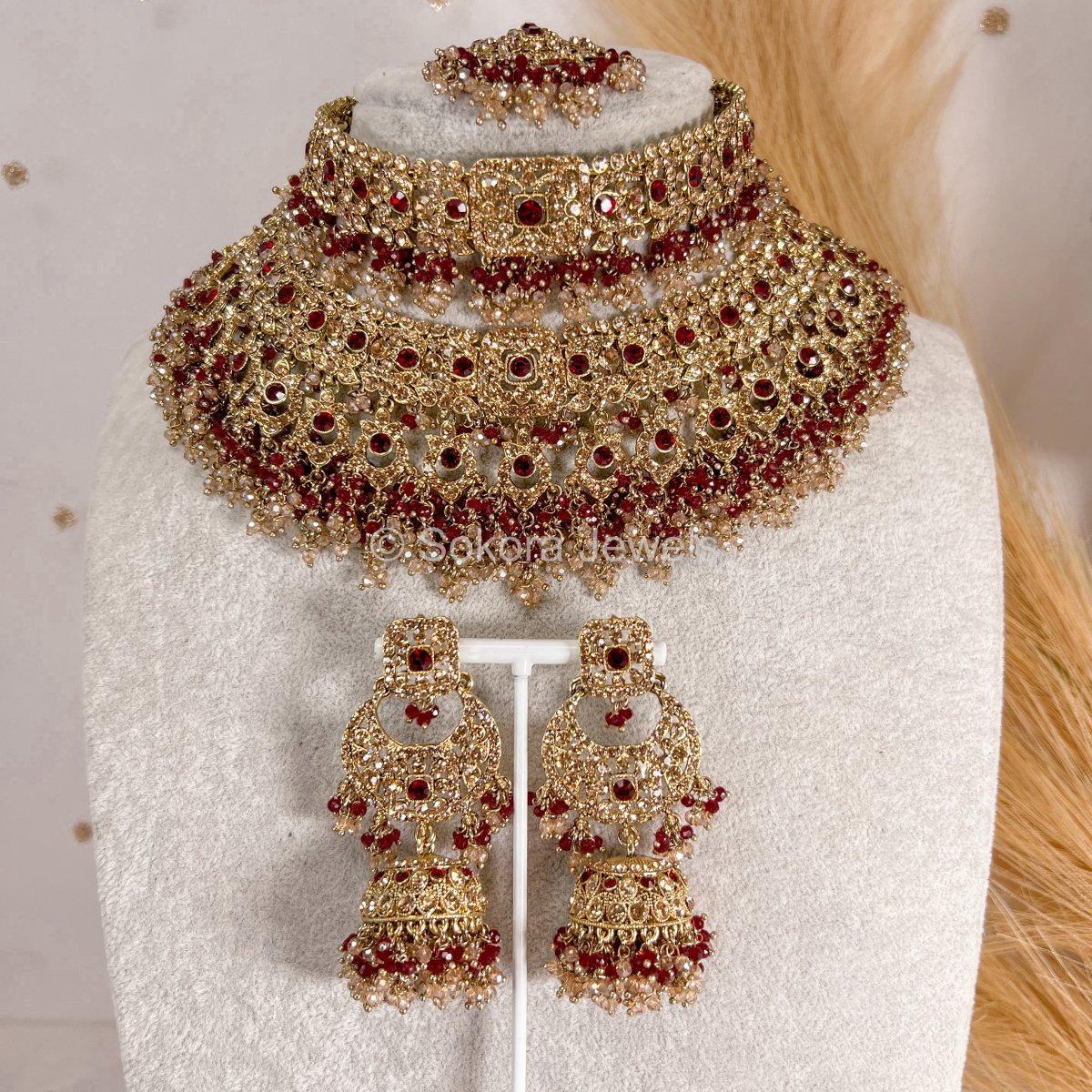 Bridal Jewelry Sets  Indian & Pakistani Bridal Jewellery – SOKORA JEWELS