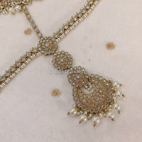 Sarah Bridal Jewellery Set - Pearl - SOKORA JEWELSSarah Bridal Jewellery Set - Pearl