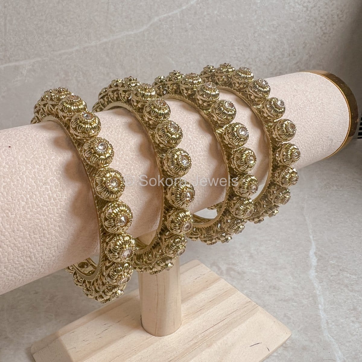 Set of High Jodhaa End Bangles – SOKORA JEWELS