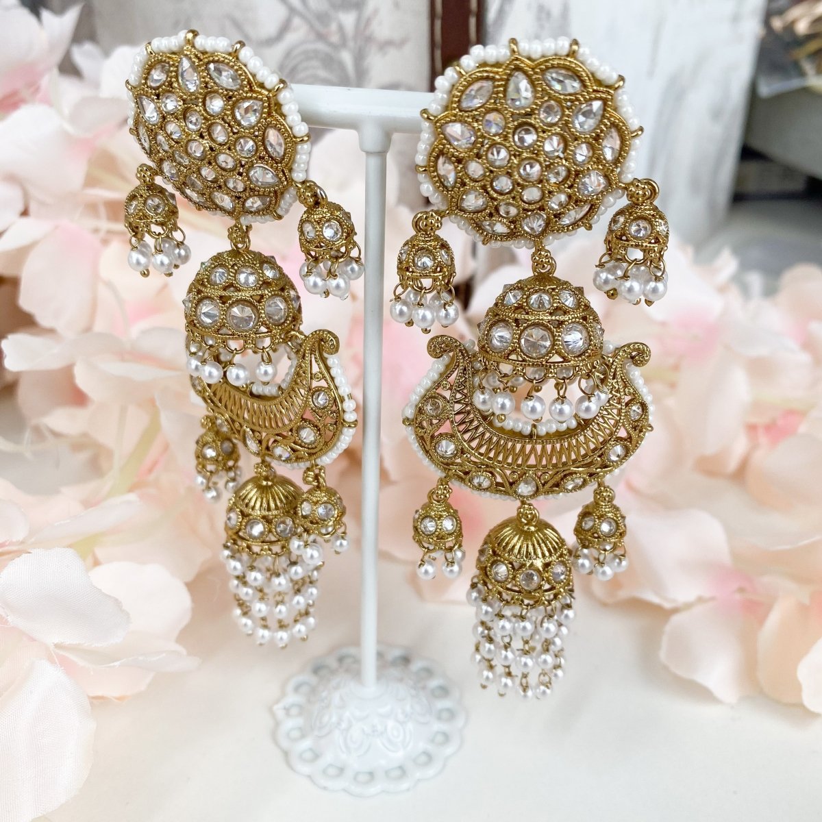 To buy Please whatsapp +91 93358 35609 | Indian jewellery design earrings,  Indian jewelry earrings, Jewelry design earrings