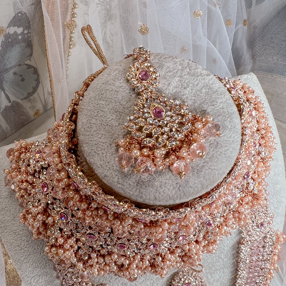 Rose gold bridal on sale sets under 500