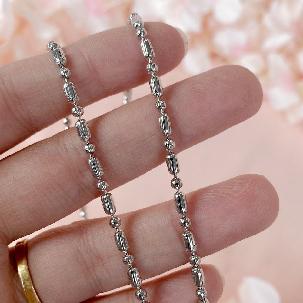 Silver hot sale chain anklets