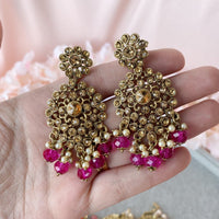 Small Antique Earrings and Tikka sets - SOKORA JEWELSSmall Antique Earrings and Tikka sets
