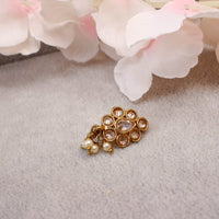 Small Antique Gold Nose ring - SOKORA JEWELSSmall Antique Gold Nose ring