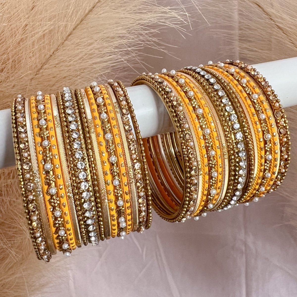 Small deals gold bangles