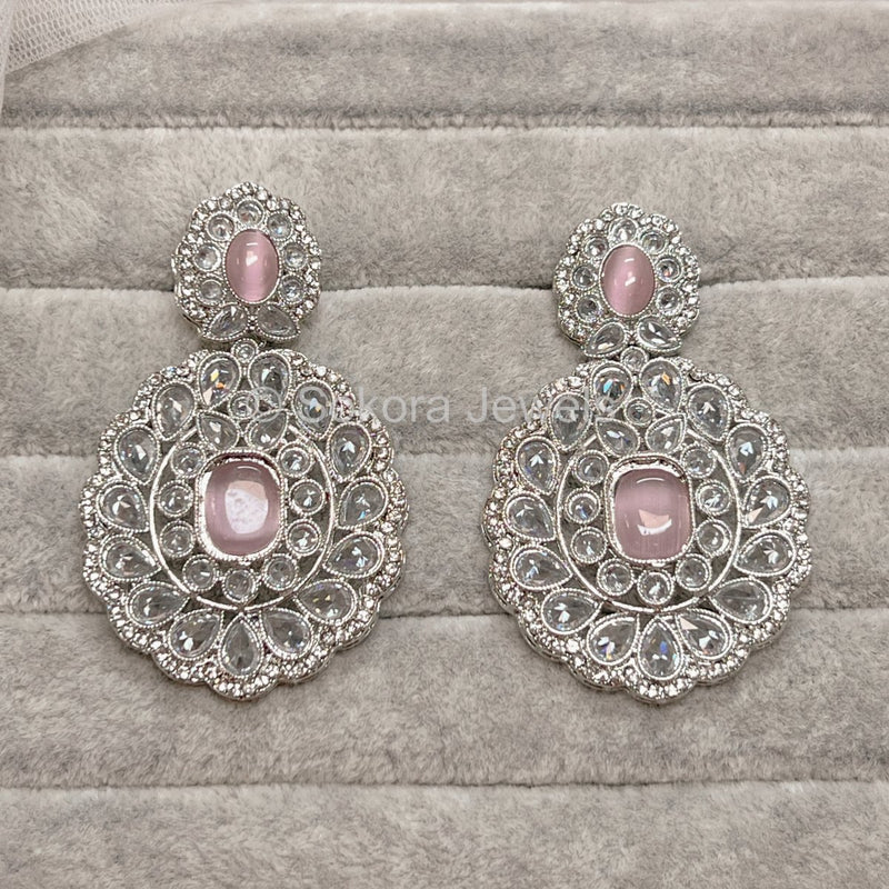 Suri Earrings - Pink - SOKORA JEWELSSuri Earrings - Pink