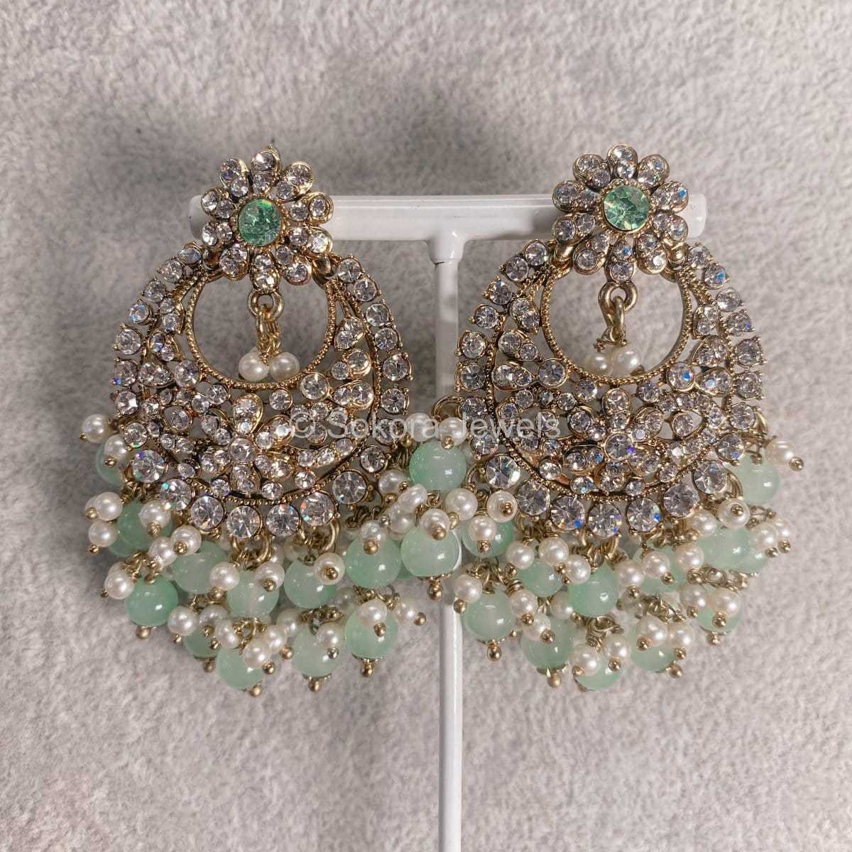 Sylvie Choker Set - Mint