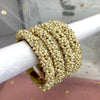 Thanjina Antique Gold Pearl Edge Bangles - SOKORA JEWELSThanjina Antique Gold Pearl Edge BanglesBANGLES