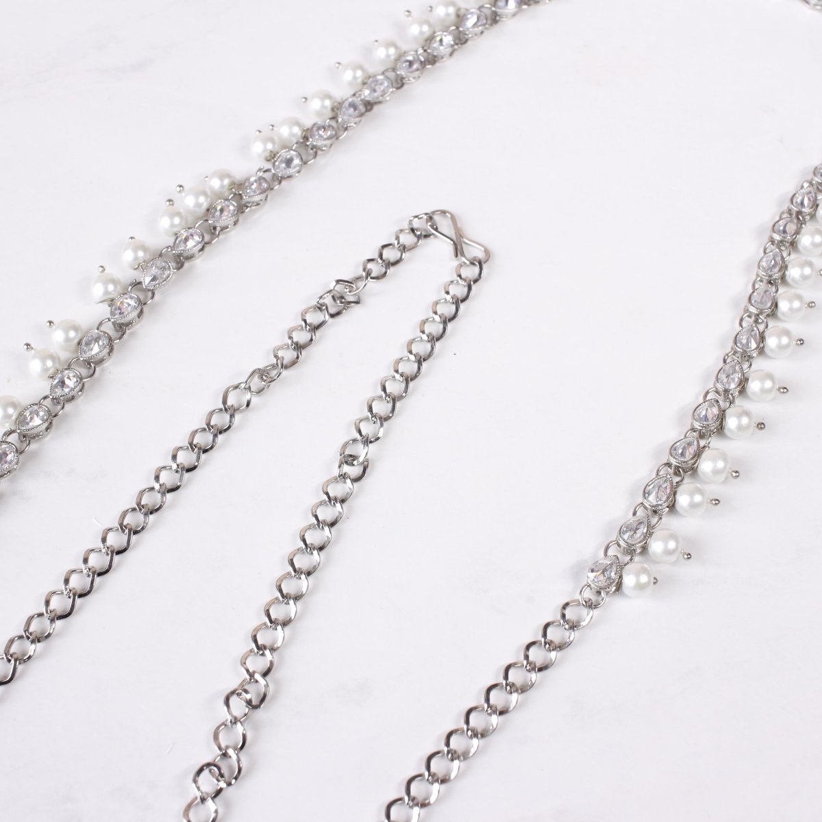 Silver hot sale waist chains