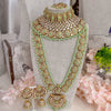 Thivya Bridal set - Mint - SOKORA JEWELSThivya Bridal set - Mint
